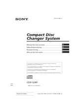 Sony CDX-52RF Bruksanvisning