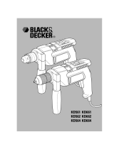 BLACK+DECKER KD562 Användarmanual