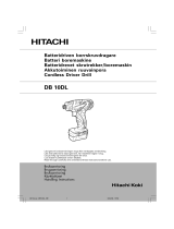 Hitachi DB10DL Handling Instructions Manual