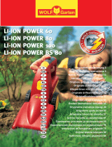 WOLF-Garten Li-Ion Power 100 Bruksanvisning