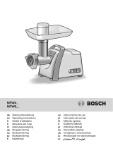Bosch MFW4 Serie Bruksanvisning