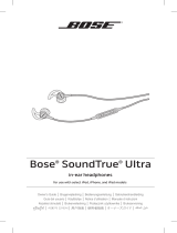 Bose soundtrue ultra apple Bruksanvisning