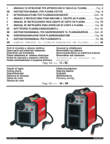 Cebora 361.01 Plasma Sound PC 10051/T Användarmanual