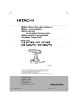 Hitachi DS18DVF3 Handling Instructions Manual