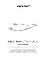 Bose SoundTrue® Ultra in-ear headphones – Samsung and Android™ devices Snabbstartsguide