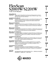 Eizo FLEXSCAN S2201W Användarmanual