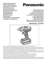 Panasonic EY7541 Bruksanvisning