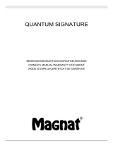 Magnat Audio Quantum Signature Bruksanvisning