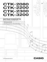 Casio CTK-3200 Användarmanual