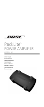 Bose Professional PackLite A1 Bruksanvisning