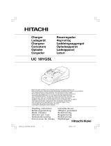 Hitachi UC18YGSL Bruksanvisning