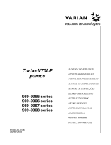 Varian Turbo-V70 Användarmanual