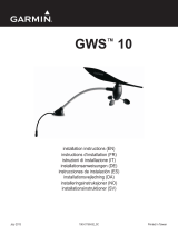 Garmin GWS 10, Sensor de ventos Installationsguide