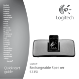 Logitech Rechargeable Speaker S315i Bruksanvisning