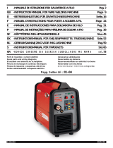 Cebora 286 Sound MIG 2035/MD Double Pulse Användarmanual