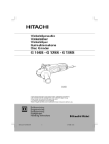 Hitachi G12SS Användarmanual