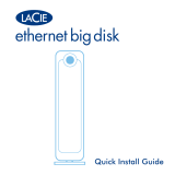 LaCie Ethernet Big Disk Bruksanvisning