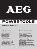 Aeg-Electrolux BBSE 1100 Bruksanvisning