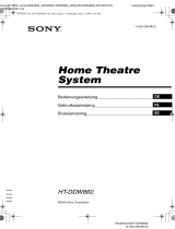 Sony HT-DDW860 Bruksanvisning