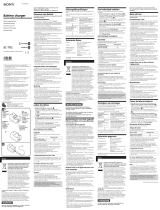 Sony BC-TRG Bruksanvisning