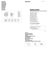 Sony XS-L835 Bruksanvisningar