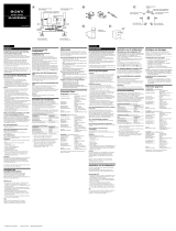 Sony SS-SFCR500H Bruksanvisning
