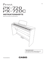 Casio PX-720 Användarmanual