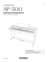 Casio AP-500 Användarmanual
