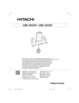 Hitachi um 12vst Bruksanvisningar