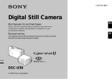 Sony DSC-U50 Bruksanvisning