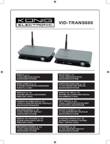 Konig Electronic VID-TRANS600 Bruksanvisning