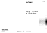 Sony STR-DA5500ES Bruksanvisning