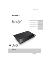 Sony BDP-S1100 Bruksanvisning