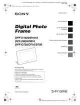 Sony DPF-D820 Bruksanvisning