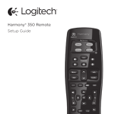 Logitech Harmony 350 Control Bruksanvisning