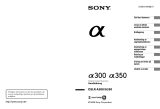 Sony DSLR-A300X Bruksanvisning