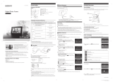 Sony DPF-C700 Bruksanvisning