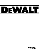 DeWalt DW160V Bruksanvisning