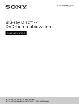 Sony BDV-N5200W Användarmanual