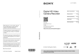 Sony HDR-CX290E Bruksanvisning