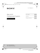 Sony MHC-EX700 Bruksanvisning