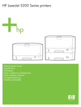HP LaserJet 5200 Printer series Snabbstartsguide