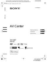 Sony XAV-63 Bruksanvisning