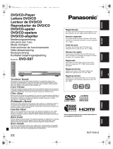 Panasonic DVDS97EG Bruksanvisning