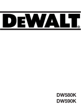 DeWalt DW580EK Användarmanual