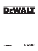 DeWalt DW089 Användarmanual