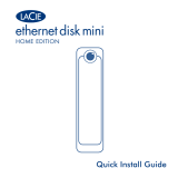 LaCie Ethernet Disk mini-Home Edition Bruksanvisning