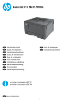 HP LaserJet Pro M706 series Installationsguide