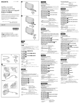 Sony AKA-LSP1 Användarmanual