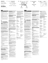 Sony SA-VS130H Bruksanvisning